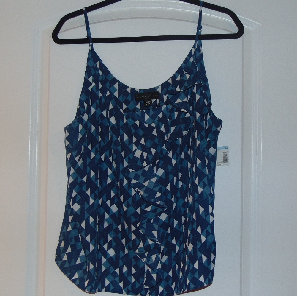 Simply Styled- Petite Ruffle Front Cami